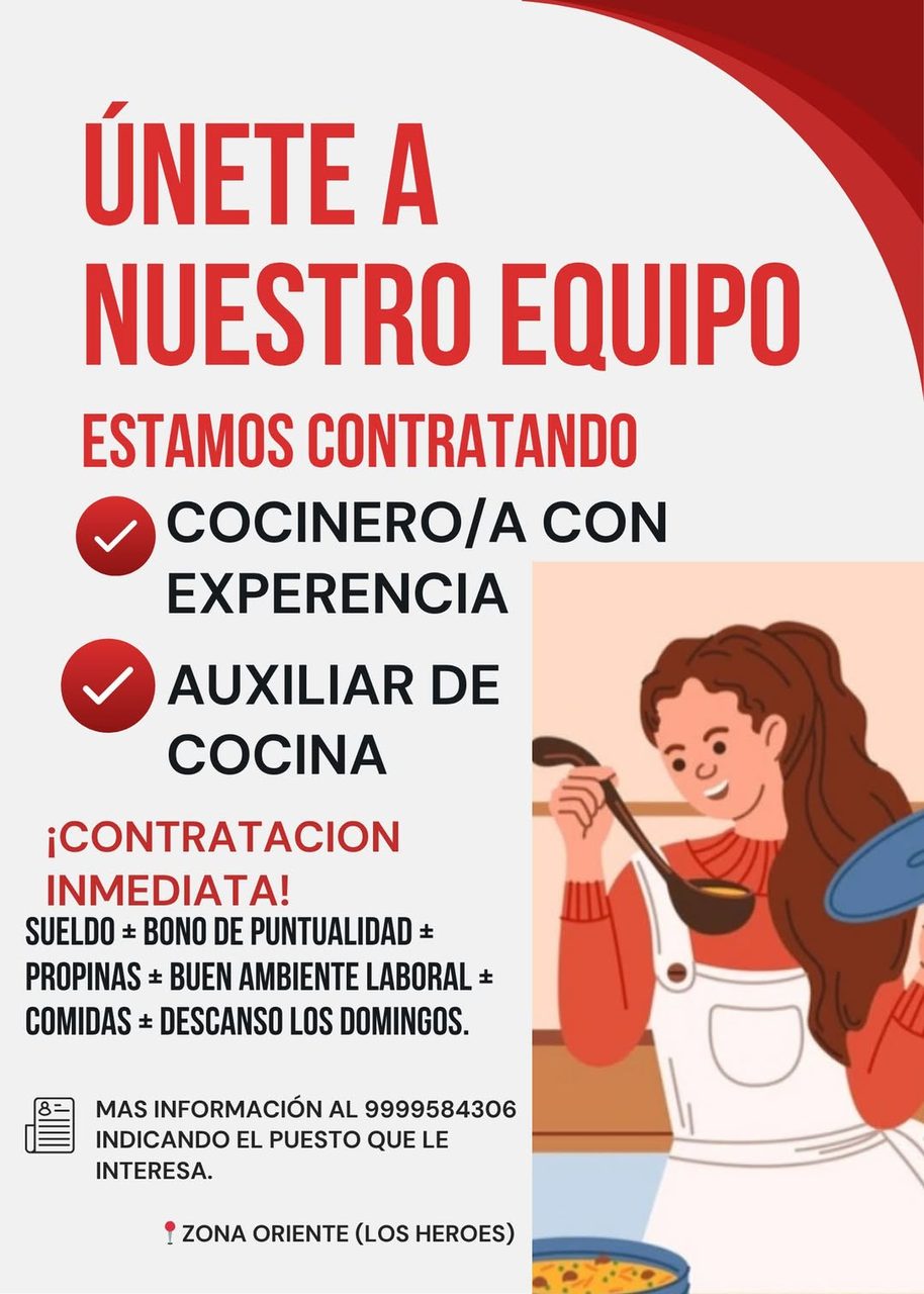 Empleo en Mérida — Aby Fuerte
