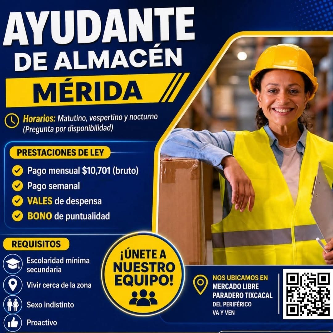 Empleo en Mérida — MP Reclutamiento ML