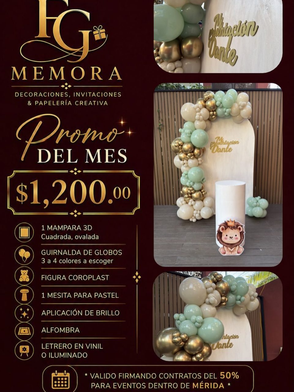 FG Memora Decoraciones — Altabrisa