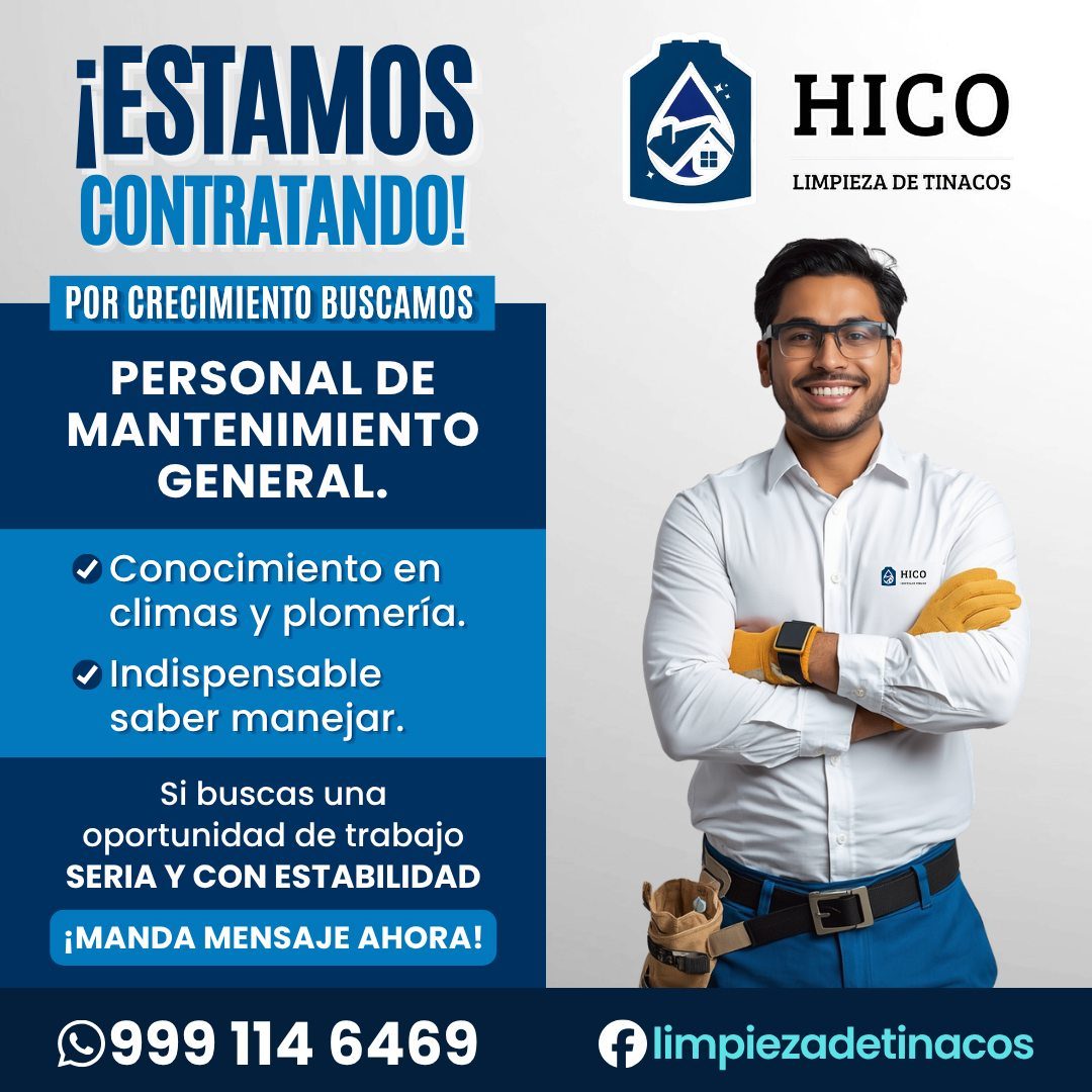 Personal de mantenimiento general