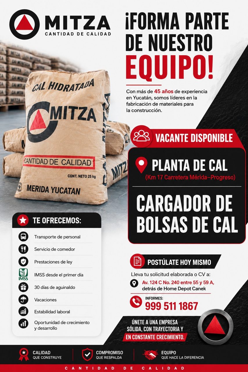 Empleo en Mérida — Bolsa De Trabajo Mitza