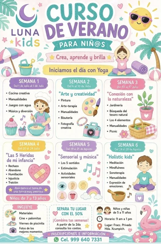 Curso de Verano 2026 Luna Kids