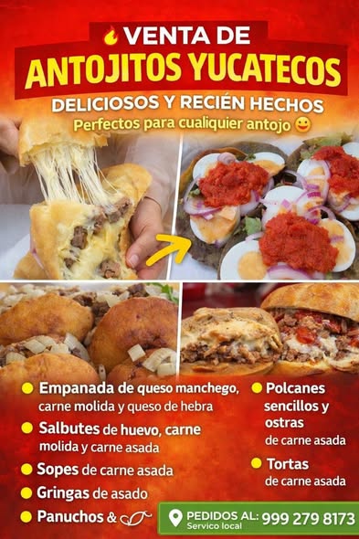 Antojitos Yucatecos en Residencial Pensiones