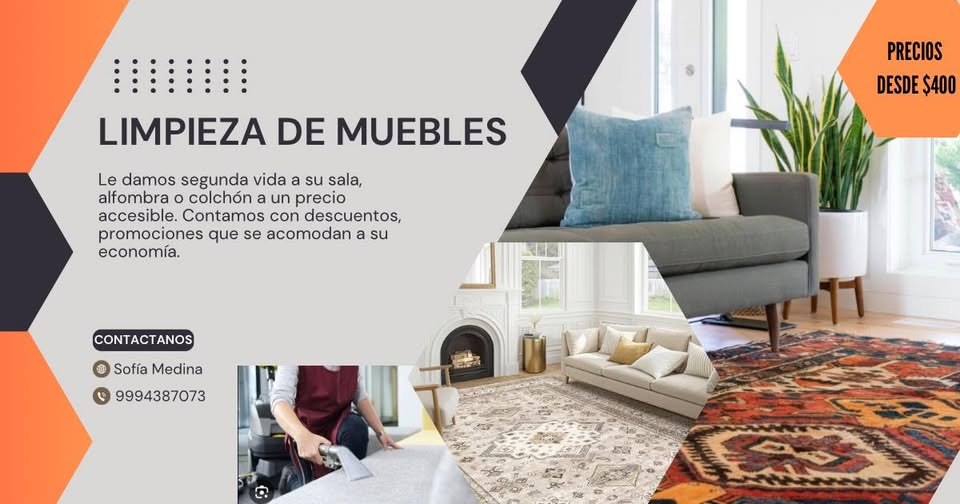 Limpieza de Muebles y Colchones en Mérida