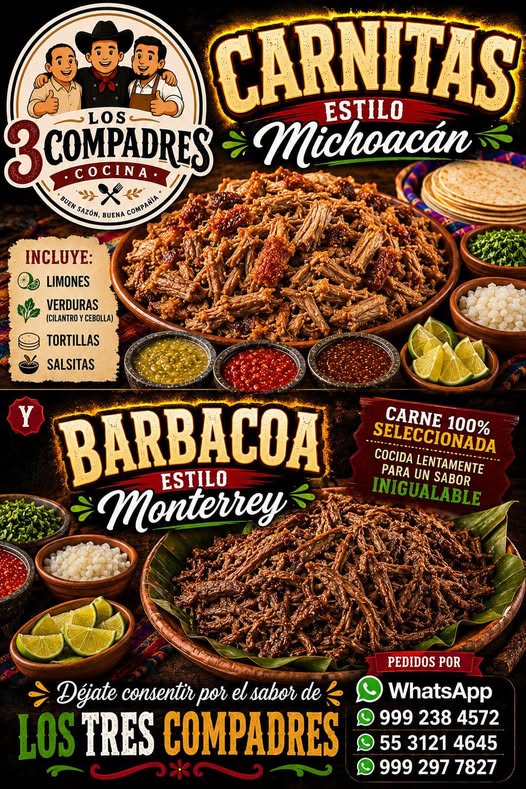 Los Tres Compadres - Carnitas Estilo Michoacán