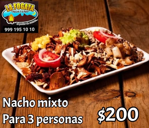La Fogata Norteña - Nachos de Pastor y Poc Chuc