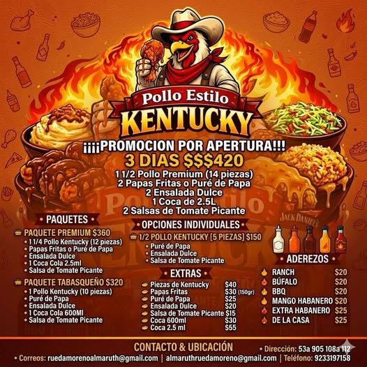 Pollo Estilo Kentucky Las Américas