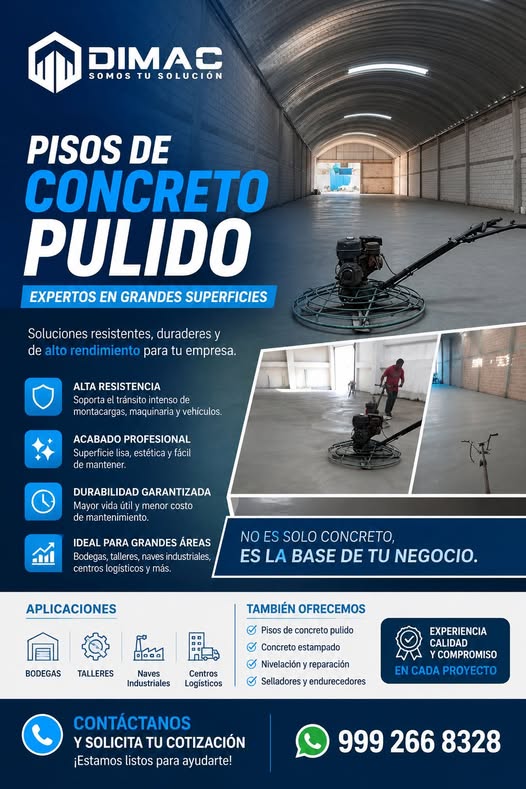 DIMAC - Pisos de Concreto Pulido