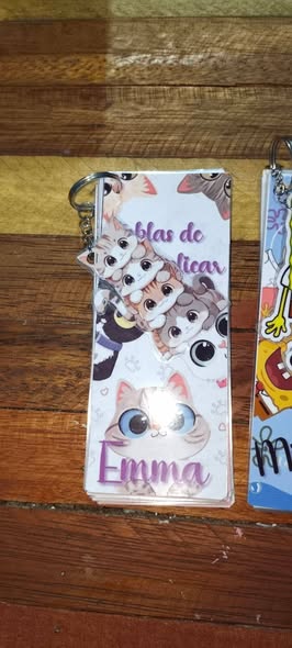 Llaveros Personalizados de Tablas de Multiplicar