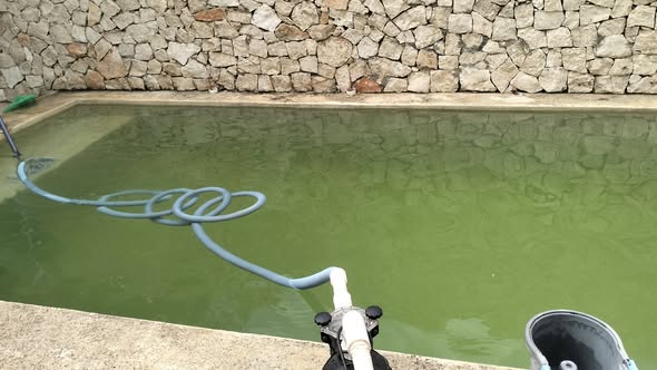 Servicio de limpieza de alberca