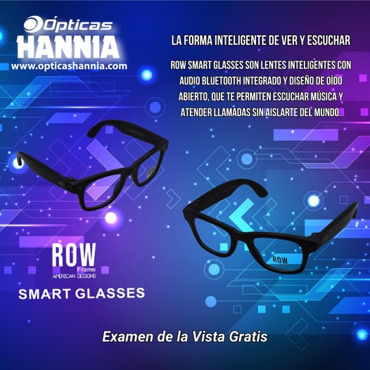 ROW Smart Glasses - Óptica Hannia