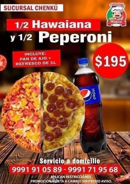 Pizzería Migue Sucursal Chenkú