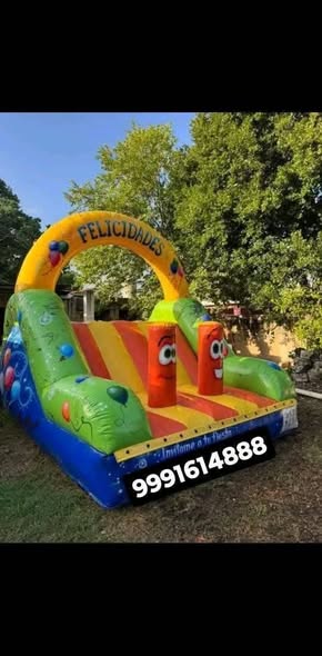 Renta de Brincolines y Trampolines en Mérida