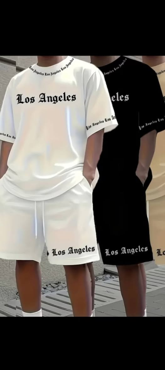 Conjuntos Caballero y Playeras Estampadas