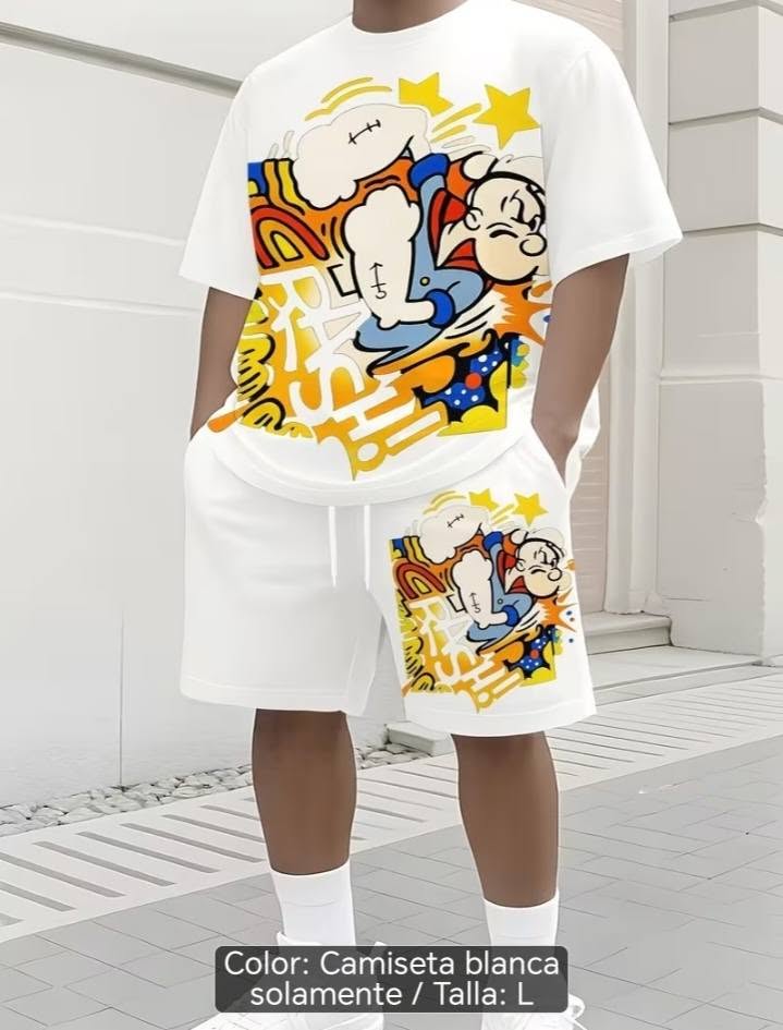 Conjuntos Caballero y Playeras Estampadas