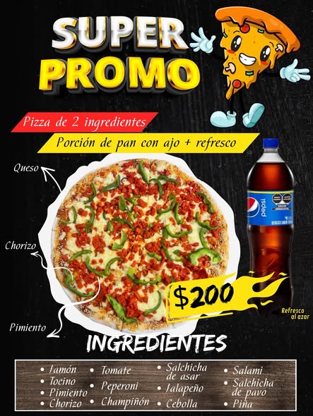 Pizzería Artesanal en Conkal