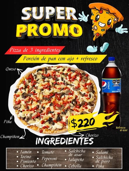 Pizzería Artesanal en Conkal
