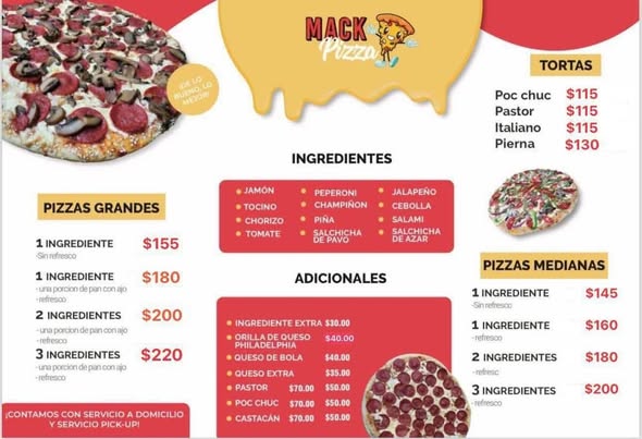 Pizzería Artesanal en Conkal
