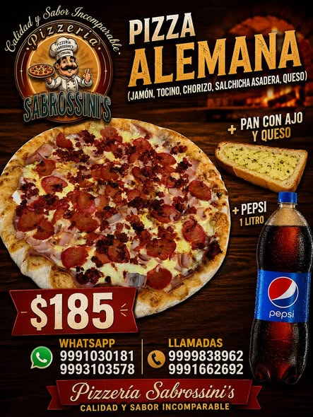 Pizzería Sabrossini's
