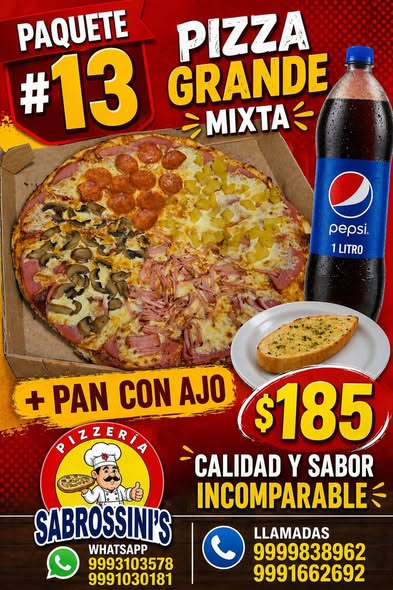 Pizzería Sabrossini's