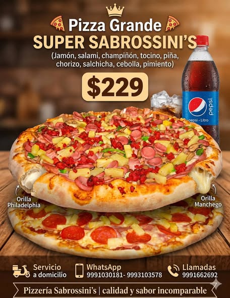 Pizzería Sabrossini's