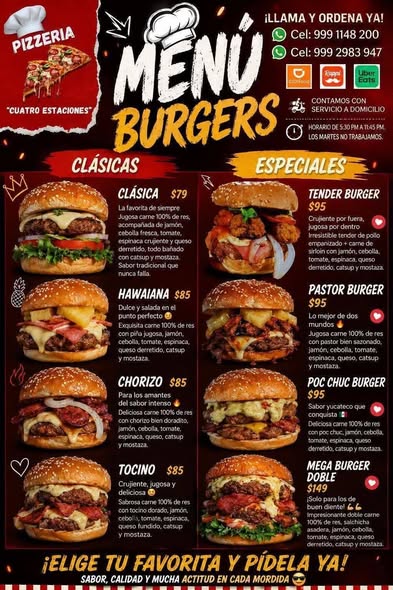 Pizzería Cuatro Estaciones