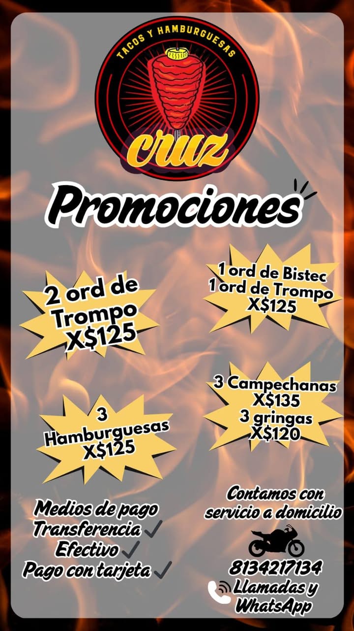 Tacos y Hamburguesas Cruz