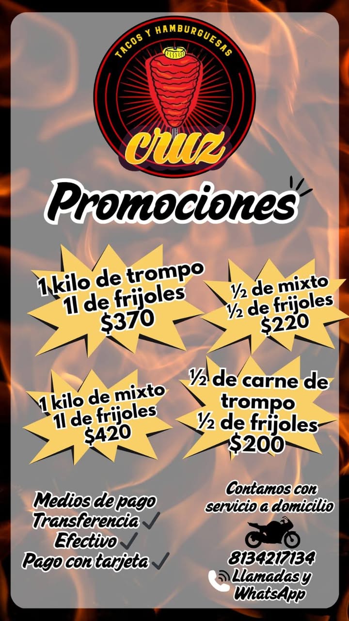 Tacos y Hamburguesas Cruz