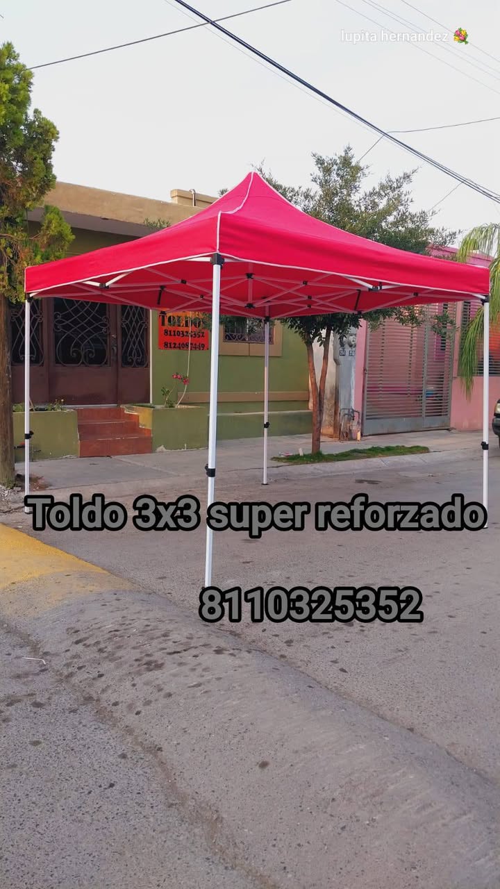 Toldos 3x3 Super Reforzados