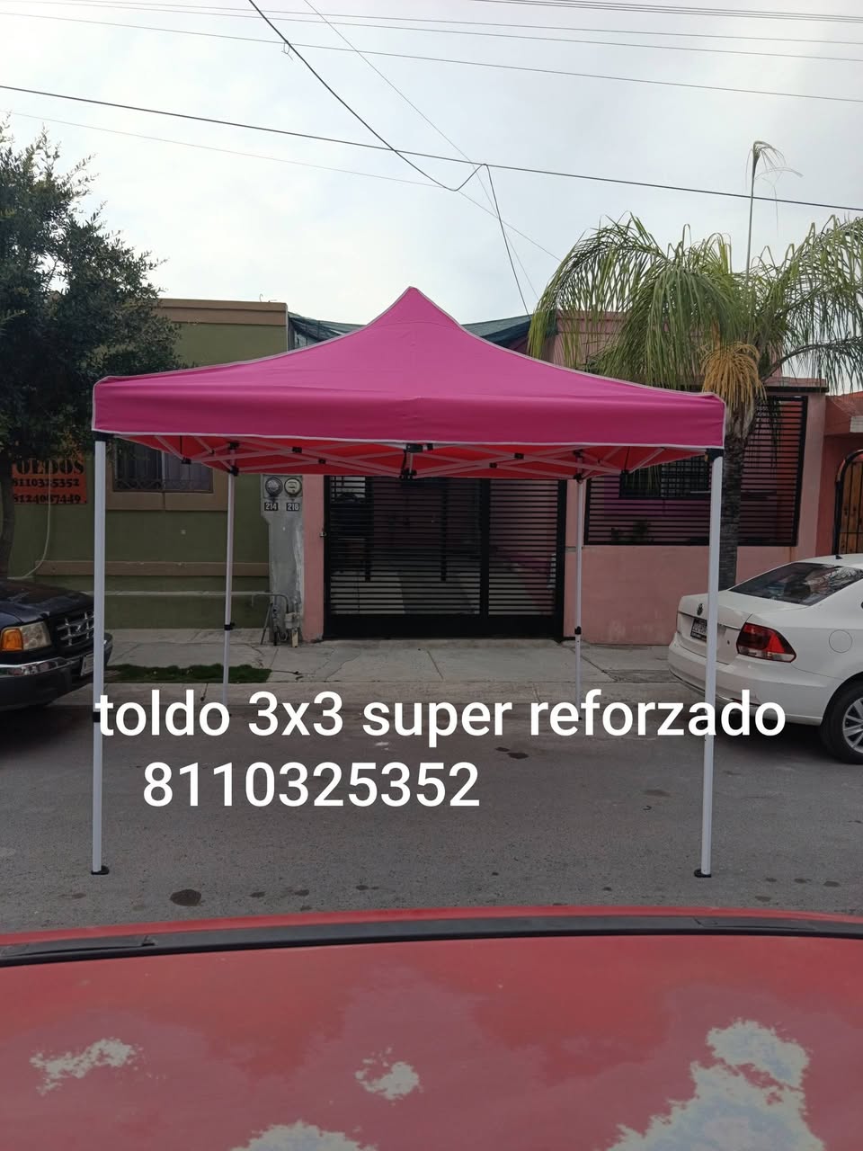 Toldos 3x3 Super Reforzados