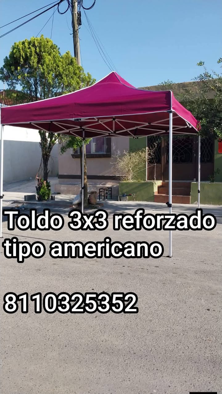 Toldos 3x3 Super Reforzados
