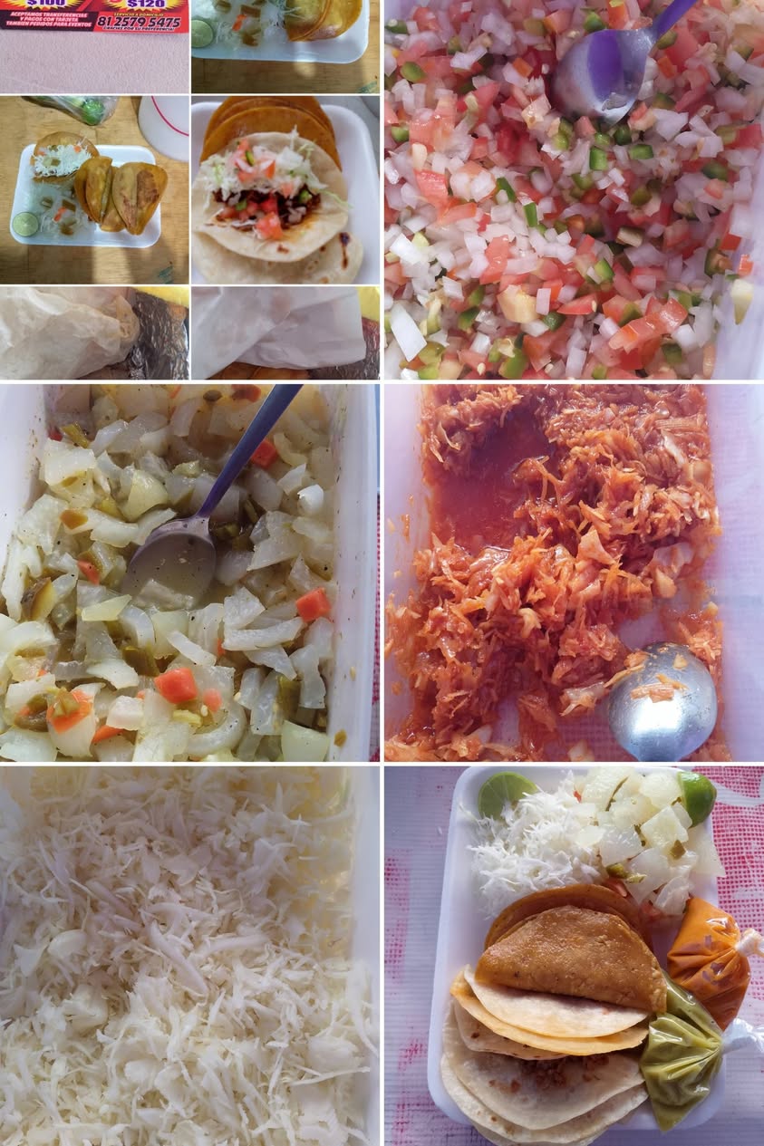 Taquitos al Vapor en Harina y Maíz