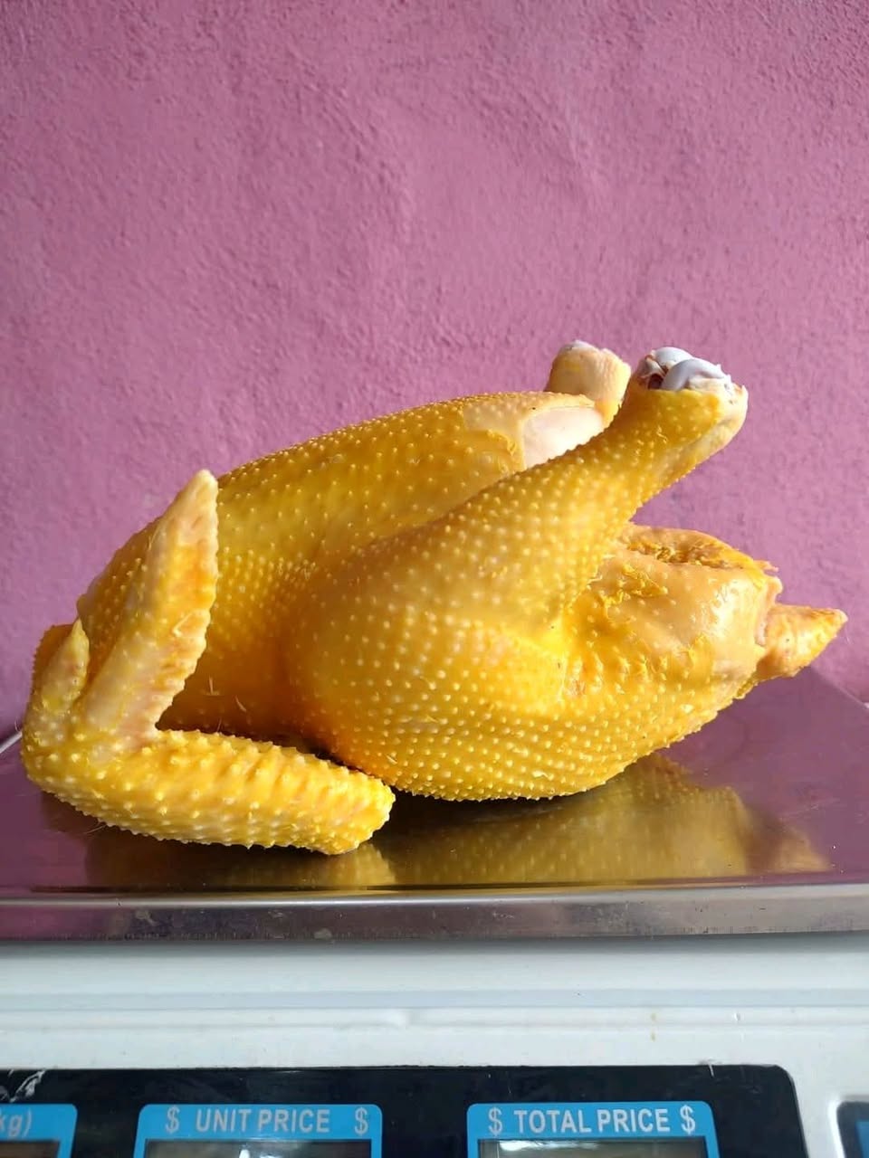 Venta de Pollo Amarillo Aliñado 100% Natural