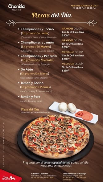 Pizzería Chonitachonita