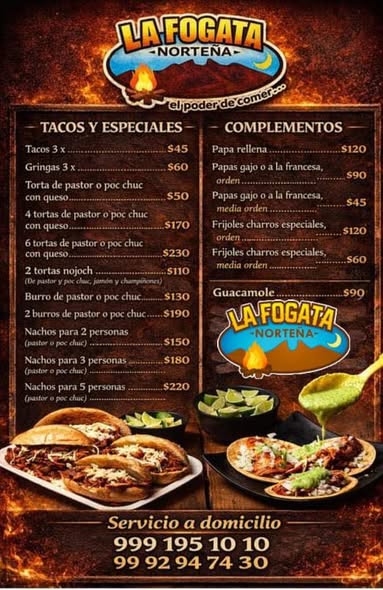 A Fogata Norteña - Tacos y Especiales