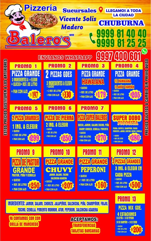 Pizzería Baleros