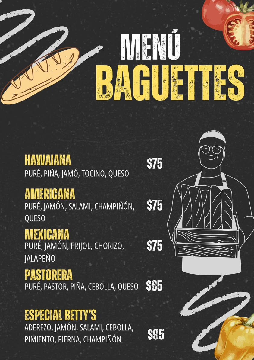 Pizzas y Baguette Artesanales