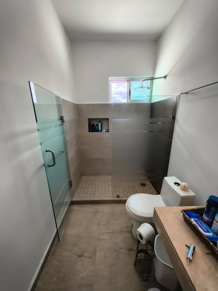 Cancel de baño templado de 10mm