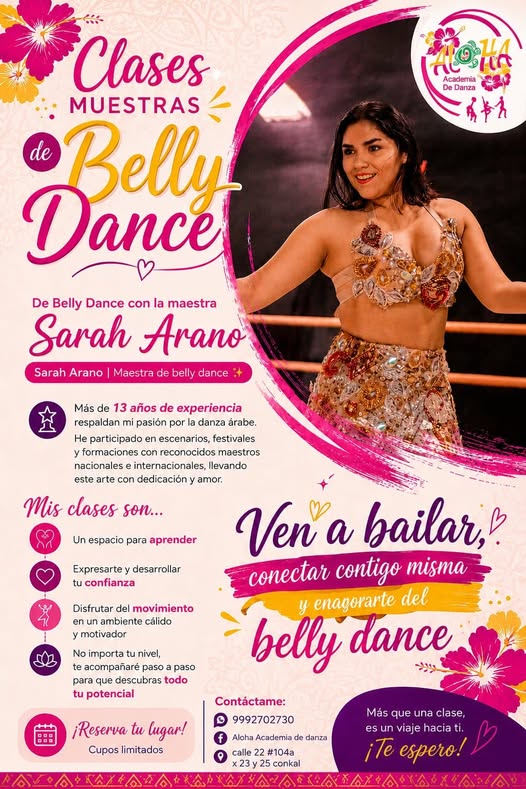 Aloha Academia de Danza Belly Dance Conkal