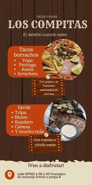 Tacos y Kekas Los Compitas