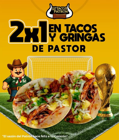 Tacos Patrón de Pastor