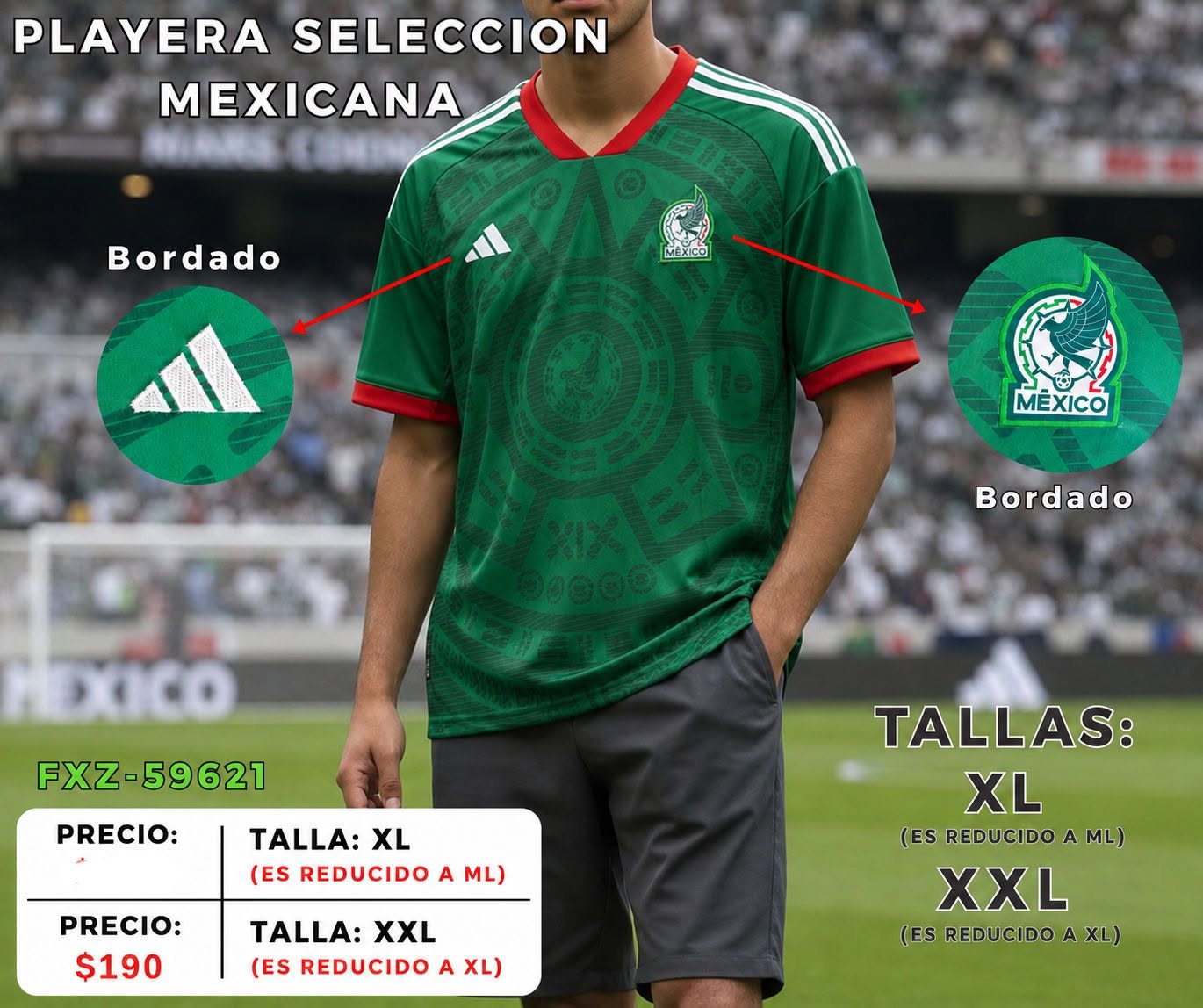 Playera Selección Mexicana