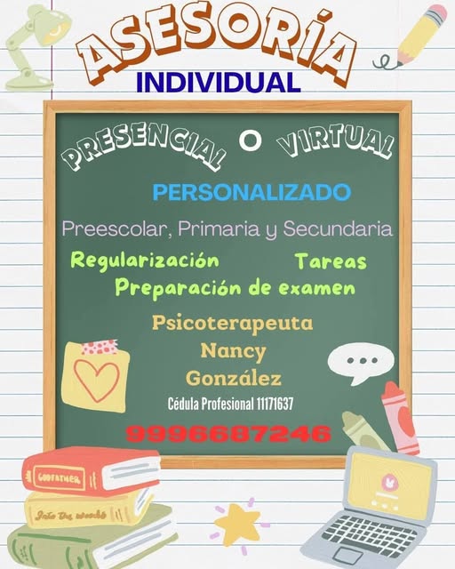 Asesoría Escolar y Regularización Nancy González