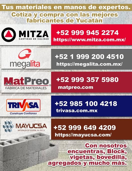 Directorio de Fábricas de Materiales de Construcción
