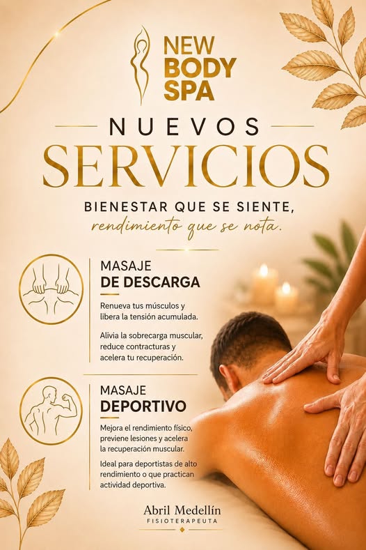 New Body Spa: Masaje de Descarga y Deportivo