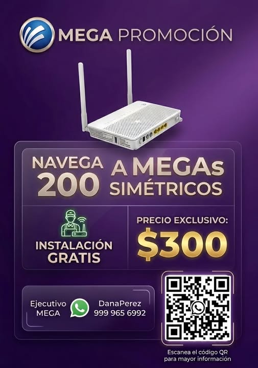 Instalación de Internet Fibra Óptica Simétrica