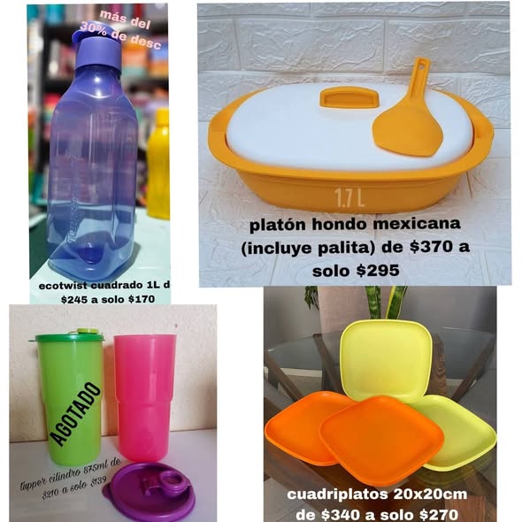 Tupperware con descuentos y entrega inmediata