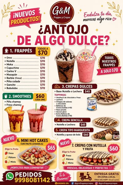 G&M Frappes y Crepas