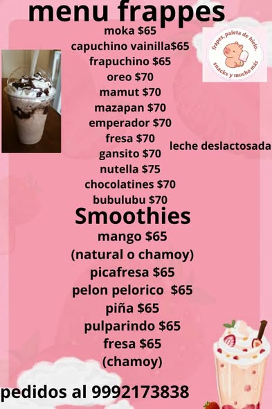 Fresas con Crema y Antojitos