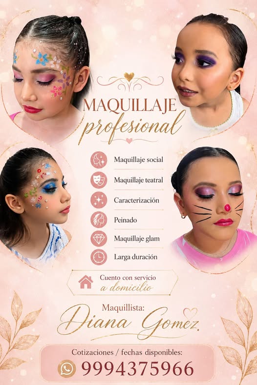 Maquillaje Profesional Diana Gomer